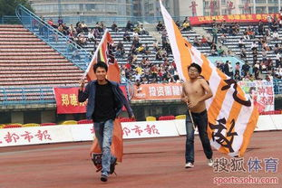 乐鱼体育全站app网页版,球迷在看台挥舞旗帜营造壮观视觉效果